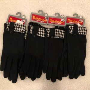 Black and White Gloves